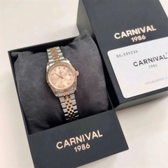 Đồng Hồ Carnival Rose Gold 8131L size 33