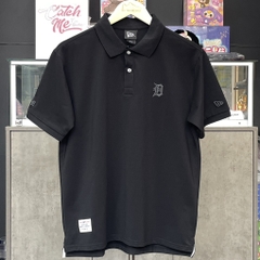 Áo New Era Polo Đen Full