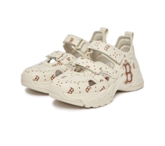 Sandal MLB BigBall Chunky Mask Diamond Monogram Boston Red Sox Cream