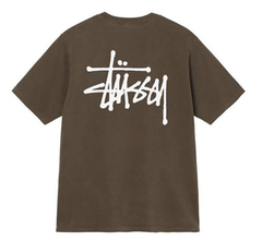 Áo Stussy Basic - màu nâu