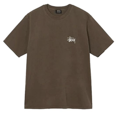 Áo Stussy Basic - màu nâu