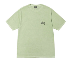 Áo Stussy Basic - màu xanh lá
