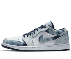 Giày nam Air Jordan 1 Low Washed Denim