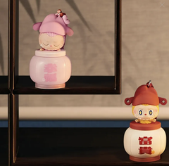 Móc khóa Lồng Đèn Labubu ( blindbox màu ngẫu nhiên )