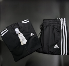 Bộ Thể Thao adidas Nữ Essentials 3-Stripes Track Suit Black GM5534
