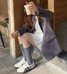Giày Onitsuka Tiger Advanti Cream Black 1183B799-101