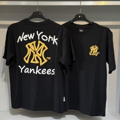 Áo New Era Đen NY Vàng