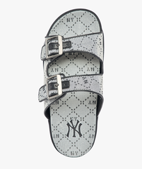 Dép quai ngang unisex Jacquard Diamond Monogram