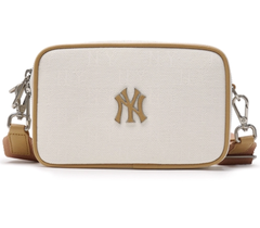 Túi MLB Monogram Jacquard Mini Cross Bag NY Cream 3ACRS014N 50CRD