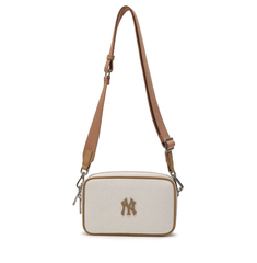 Túi MLB Monogram Jacquard Mini Cross Bag NY Cream 3ACRS014N 50CRD