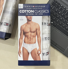 Set 4 Pack Tommy Hilfiger Brief White