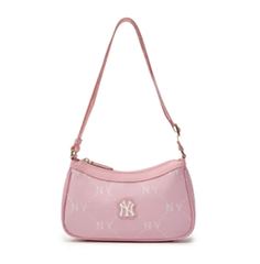 Túi Đeo Vai Nữ MLB Monogram NY Yankees Shoulder Bag 7ACRMD15N Màu Hồng