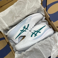 Giày Asics Gel- Resolution X White/ Pitch Green