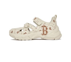 Sandal MLB BigBall Chunky Mask Diamond Monogram Boston Red Sox Cream