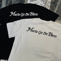 Áo Maria Ge De Bien Đen Chữ nhỏ