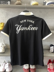Áo New Era Đen Cổ Begie