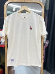 Áo New Era Begie chữ LA đỏ