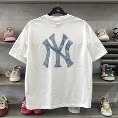 Áo MLB Trắng NY Jean
