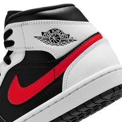 Air Jordan 1 MID - Black Chile Red