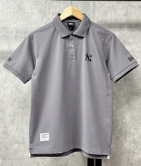 Áo new era polo xám