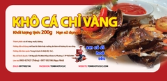 Khô chỉ vàng gói 200g, ngon miệng, giàu dinh dưỡng [ship hoả tốc]