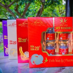 YẾN SÀO CAO CẤP MỸ KHÁNH 20% YẾN TỰ NHIÊN 6HU/70ML [HỔ TRỢ SHIP 15K]