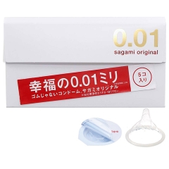 SAGAMI- Bao cao su Original 0.01 (5 chiếc)