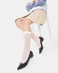 Giày Búp Bê Phối Khoá Trang Trí