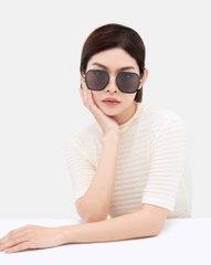 Mắt Kính Polygon Trendy Kim Loại Phối Nhựa