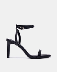 Giày Sandal Gót Thanh Phối Khoá Trang Trí Jn