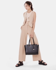 Túi Xách Lớn Tote Lớn Gắn Charm Trang Trí