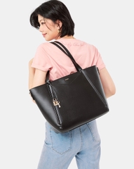Túi Xách Lớn Tote Phối Charm Trang Trí