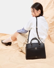 Túi Xách Lớn Satchel Trang Trí Khóa