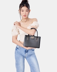 Túi Xách Trung Tote Trung Trang Trí Logo Cách Điệu