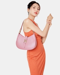 Túi Xách Trung Hobo Trang Trí Khóa Luxe