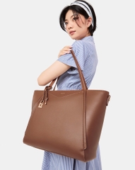 Túi Xách Lớn Tote Phối Charm Trang Trí