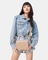 Túi Xách Nhỏ Bán Nguyệt Trang Trí Kim Loại