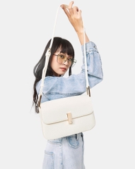 Túi Xách Nhỏ Nắp Gập Trang Trí Khóa