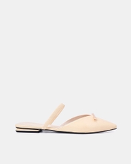 Giày Mules Bệt Trang Trí Khóa