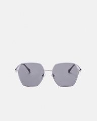 Mắt Kính Polygon Oversize Kim Loại