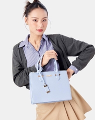 Túi Xách Trung Top Handle Trang Trí Charm