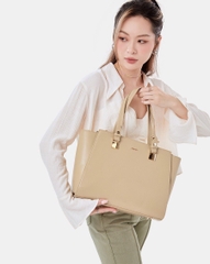 Túi Xách Lớn Tote Lớn Gắn Charm Trang Trí