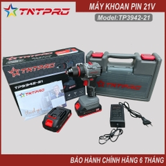Máy khoan pin 21V TNT Pro TP3942-21