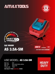 Sạc pin 21V Amax AS3.5A-SM
