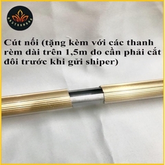 Thanh treo rèm Phi 32 LOẠI 1 , khung rèm đầy đủ phụ kiện