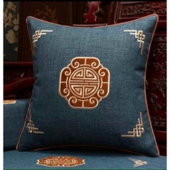 [FREE SHIP ] Gối dựa lưng sofa hoàng gia, gối tựa vuông 50x50cm Gối đệm cung đình Hàng loại 1