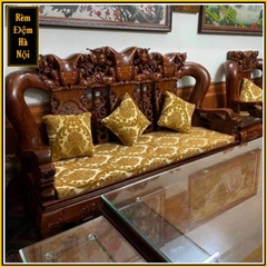 [ 𝗕𝗮́𝗻 𝗚𝗶𝗮́ 𝗚𝗼̂́𝗰 ] Bộ đệm ghế Bông ép dày 5,5cm, Đệm ghế gỗ phòng tiếp đón khách nhiều kích thước