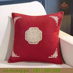 [FREE SHIP ] Gối dựa lưng sofa hoàng gia, gối tựa vuông 50x50cm Gối đệm cung đình Hàng loại 1