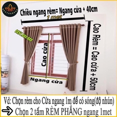Rèm Voan hạt mưa, rèm voan may sẵn, voan mềm đẹp cao 2,75m