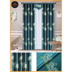 Vải làm rèm cửa, vải họa tiết cao cấp